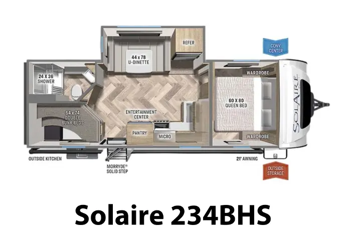 Solaire Ultra Lite 243BHS